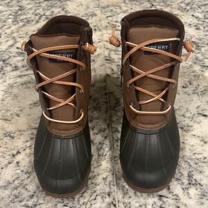 Sperry Brown Duck Boots
